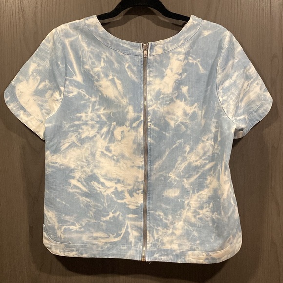One Clothing Denim Tie Dye Shirt - Picture 2 of 9